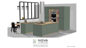 Cuisine et entrée sur mesure